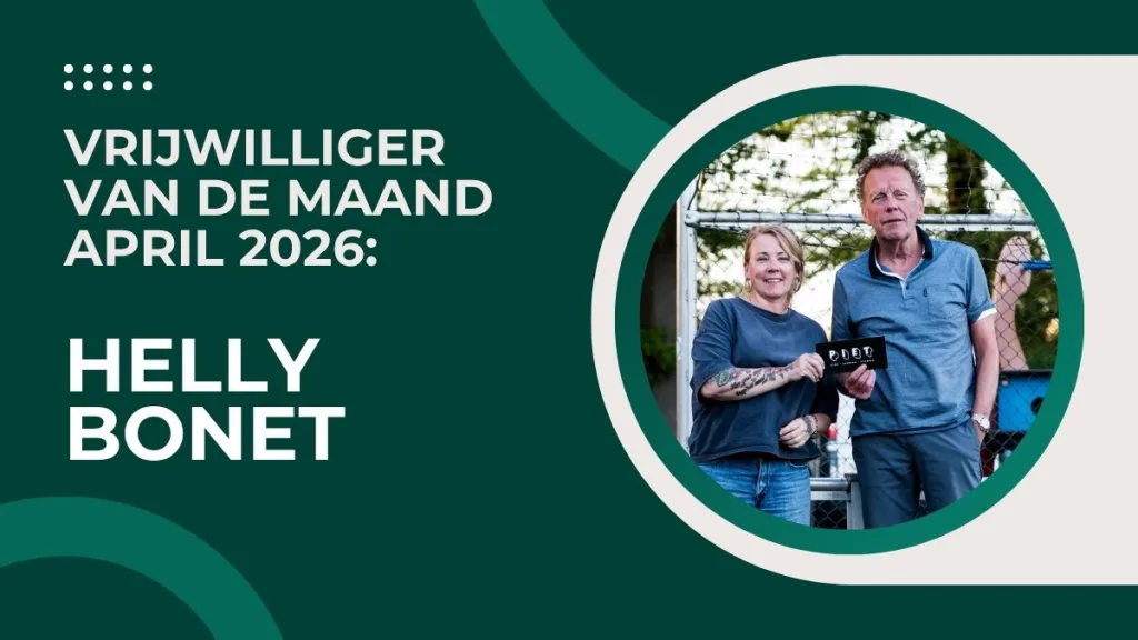 Vrijwilliger van de maand april: Helly Bonet